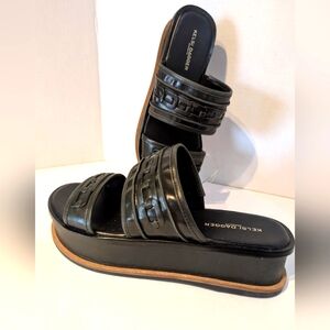 Kelsi Dagger Black‎ Brooklyn Drift Sandals NWT Sz. 9.5